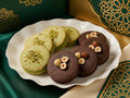 Pistachio Velvet or Chocolate & Hazelnut Sable